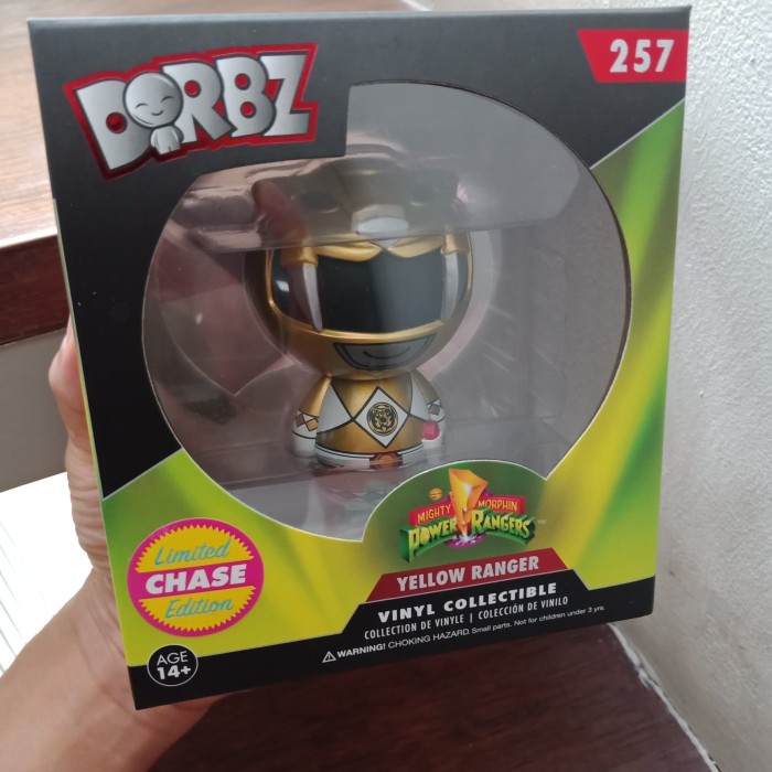 ✅Baru Funko Dorbz Power Ranger - Yellow Ranger Diskon