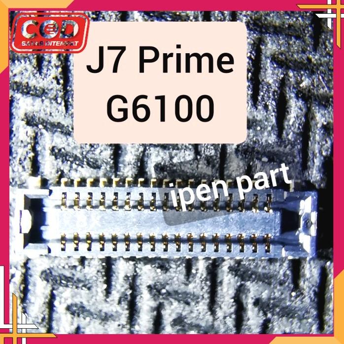 Konektor Lcd J7 Prime G6100 Samsung Original Socket Connector Di Mesin