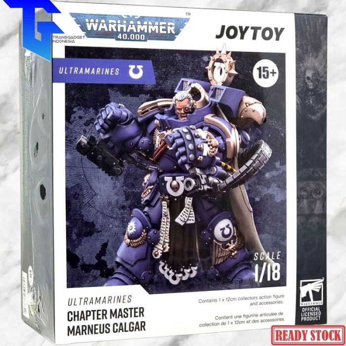 ✨New Joytoy Warhammer Ultramarines Chapter Master Marneus Calgar Jt3754 Diskon