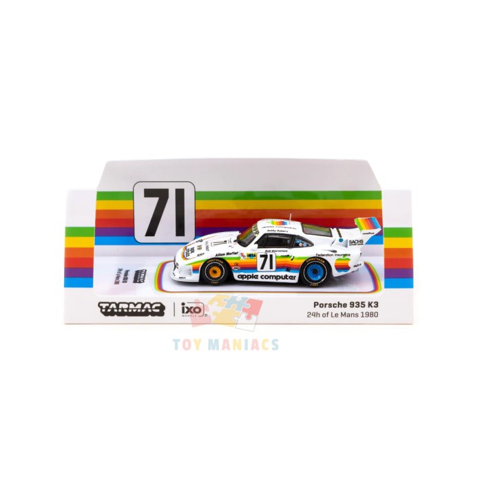 ✅COD Tarmac Works X Ixo Models 1/64 Porsche 935 K3 24H Of Le Mans 1980 #71 Limited