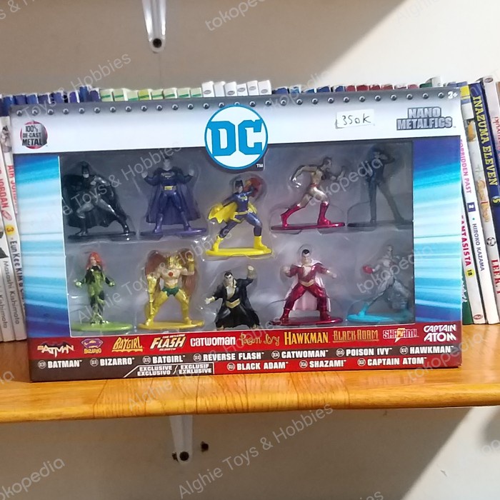 ✅Baru Figure Metal Jada Toys Dc Superhero Dan Villain Nanometal Bisa Gojek