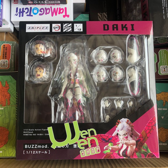 ✨New Ori Demon Slayer Kimetsu No Yaiba Buzzmod Daki 1/12 Scale Action Figure Terbatas