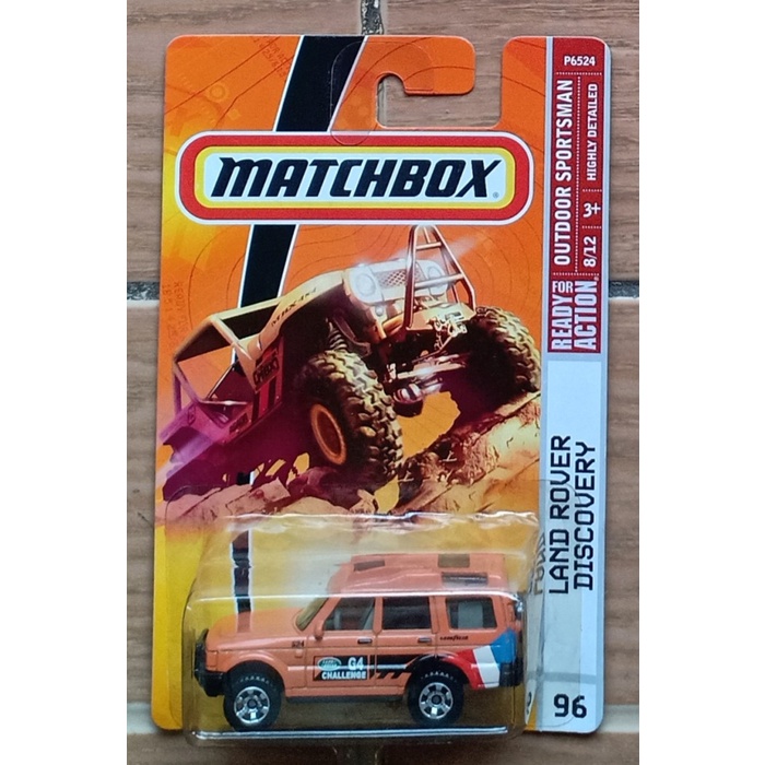 ✅New Matchbox 2008 Land Rover Discovery Orange Mint Condition Berkualitas