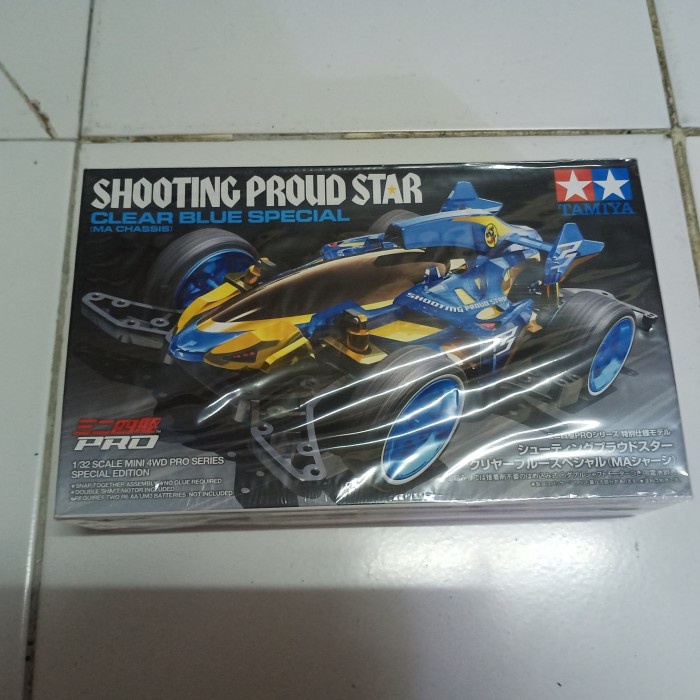 ✨New Tamiya Mini 4Wd Shooting Proud Star Clear Blue Special Limited