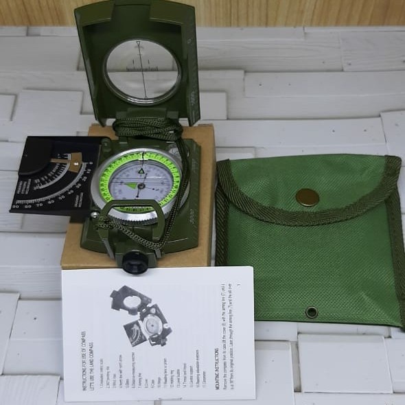 Kompas Bidik Lensatic Military Clinometer Original Als Seperti Suunto Promo Terbaru Kompas