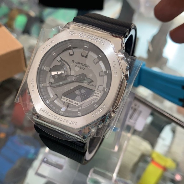 ✅Ori Jam Tangan Pria G-Shock Gm2100 Rantai Terbatas