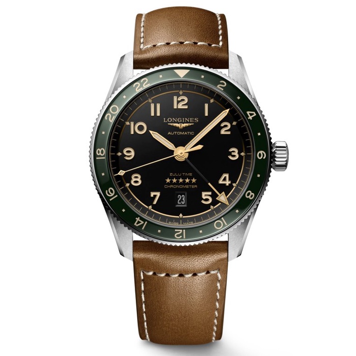 ✅Original Longines Spirit Zulu Time L3.812.4.63.2 Berkualitas