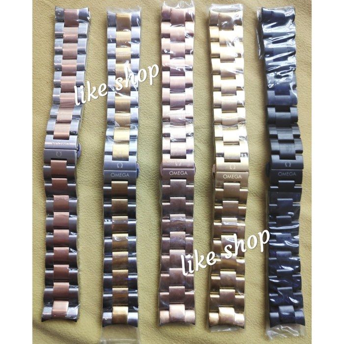 ✅Ori Omega Seamaster Sea Master 20Mm Tali Strap Jam Tangan Watch Stainless Terbatas