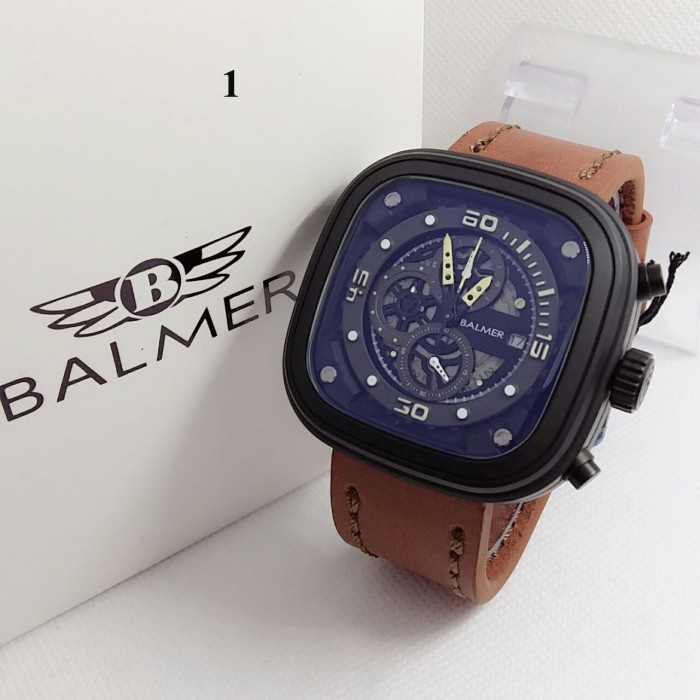 ✅Ready Jam Tangan Balmer B 7906 Black Original Berkualitas