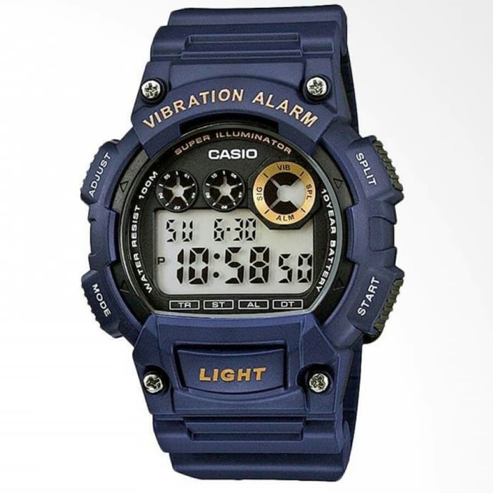 ✅Ori Jam Tangan Casio W735H / W-735H-2Avdf Original  Bergaransi Berkualitas