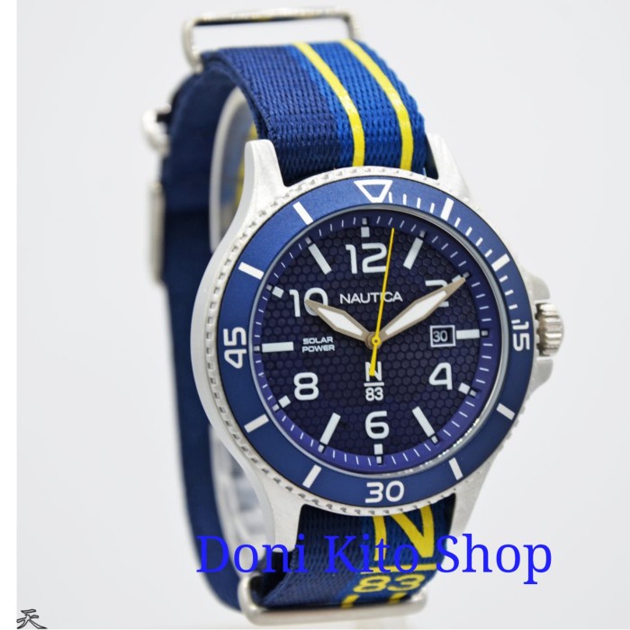 ✅Ready Jam Tangan Pria Original Nautica Napcbs902 Solar Powered Berkualitas
