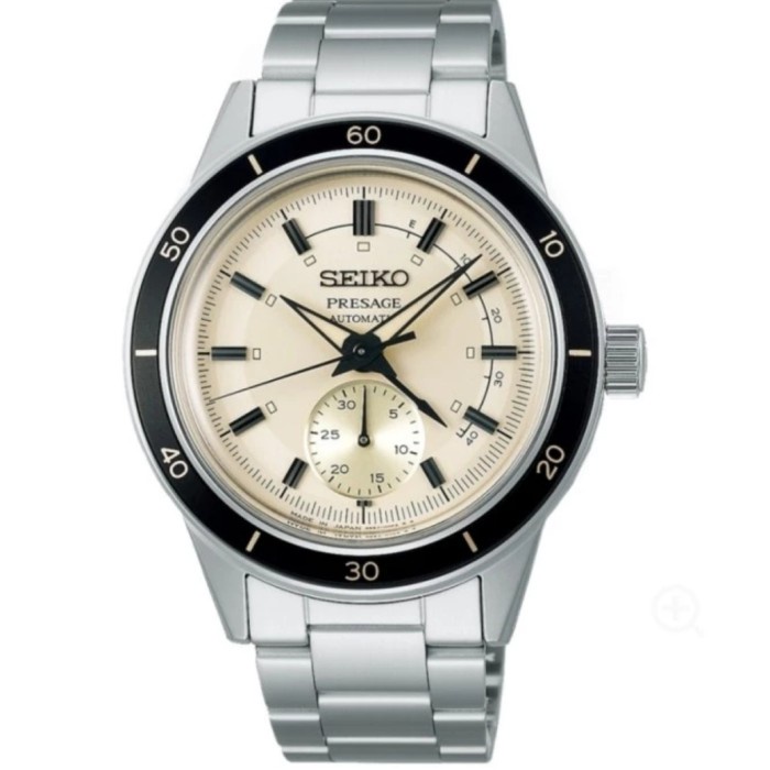 ✅Sale Jam Tangan Seiko Presage Ssa447J1 Style 60 Automatic Dial Cream Ssa447 Berkualitas