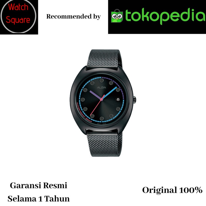✅Baru Alba Tokyo Neon Original Ag8K53X1 Jam Tangan Wanita Original Bisa Sameday