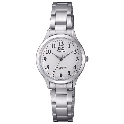 ✅Ori QQ Qq Qnq Superior Jam Tangan Wanita Rantai Silver S279J204Y Original Terbatas