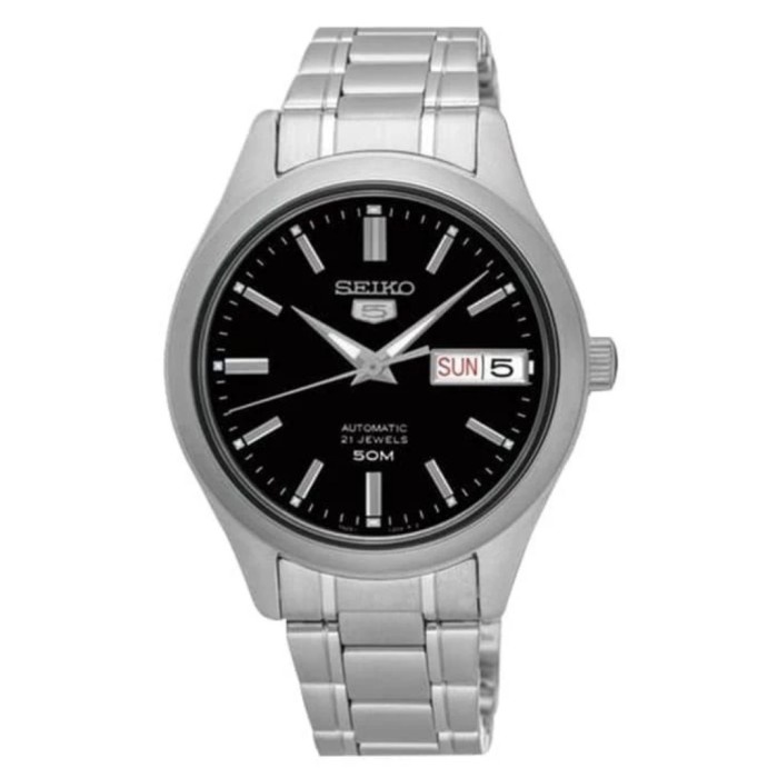 ✅New Ori Jam Tangan Seiko Wanita Snk883K1 Automatic Black Dial Snk883 Terbaru