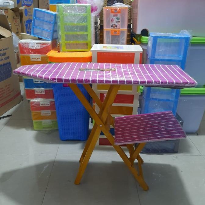 Meja Setrika / Papan Setrika / Meja Gosok Kayu