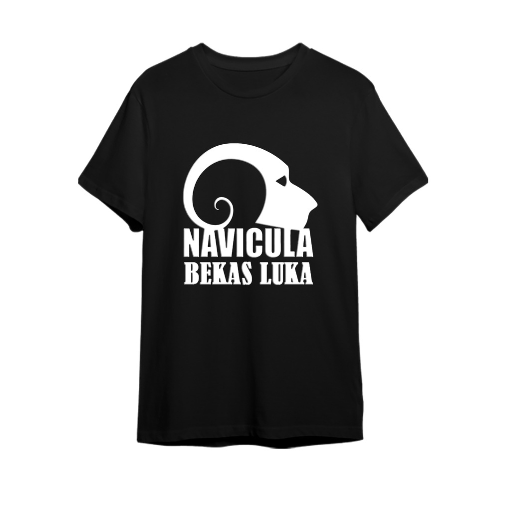 Kaos Band Navicula Bekas Luka / Kaos Musik Rock Metal