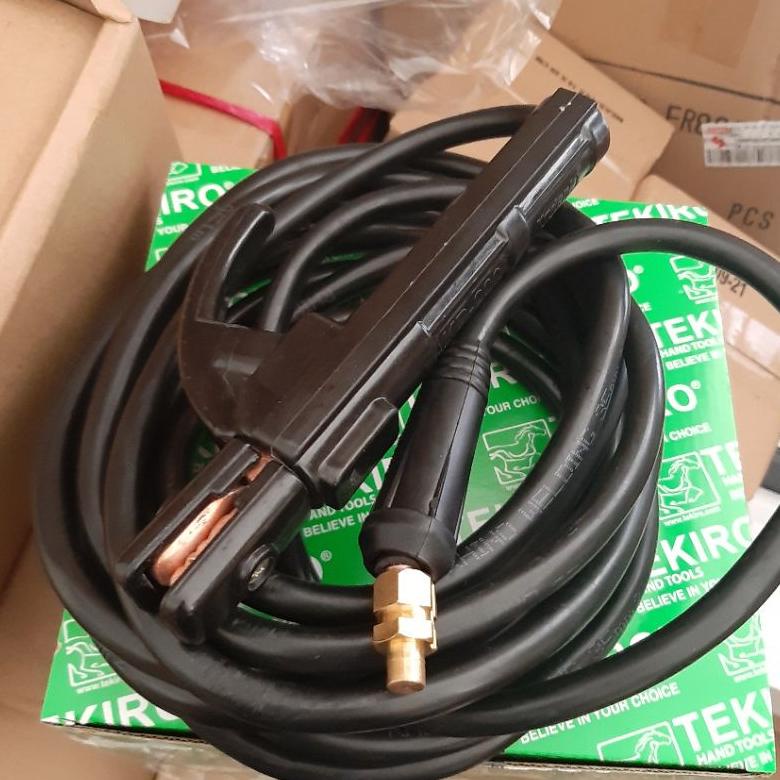 Terbaik kabel las set 10 meter plus stang las kabel mesin las listrik !