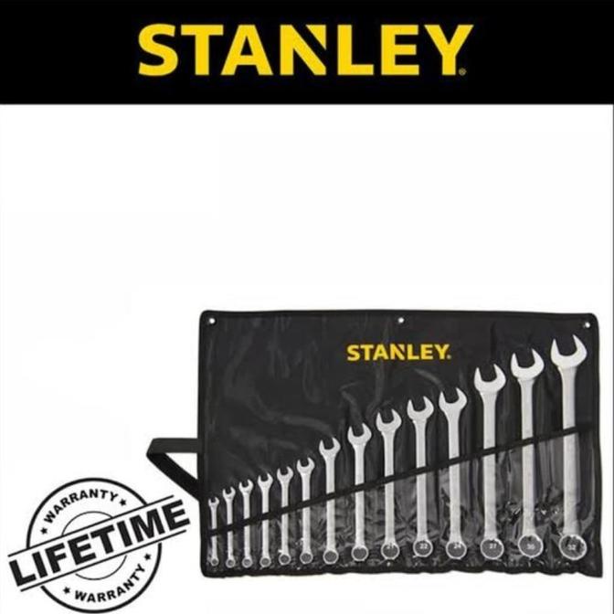 Stanley Combination Wrench - Kunci Ring Pas 14 Pcs 8-32 mm STMT80944-8