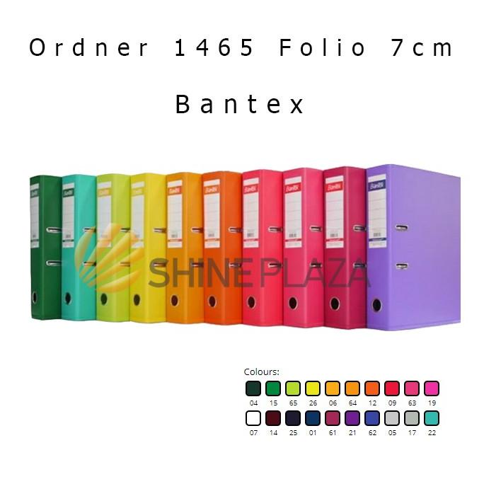 

New - Ordner Bantex Folio 1465 7cm - Lever Arch File Plastic F4 Bantex !