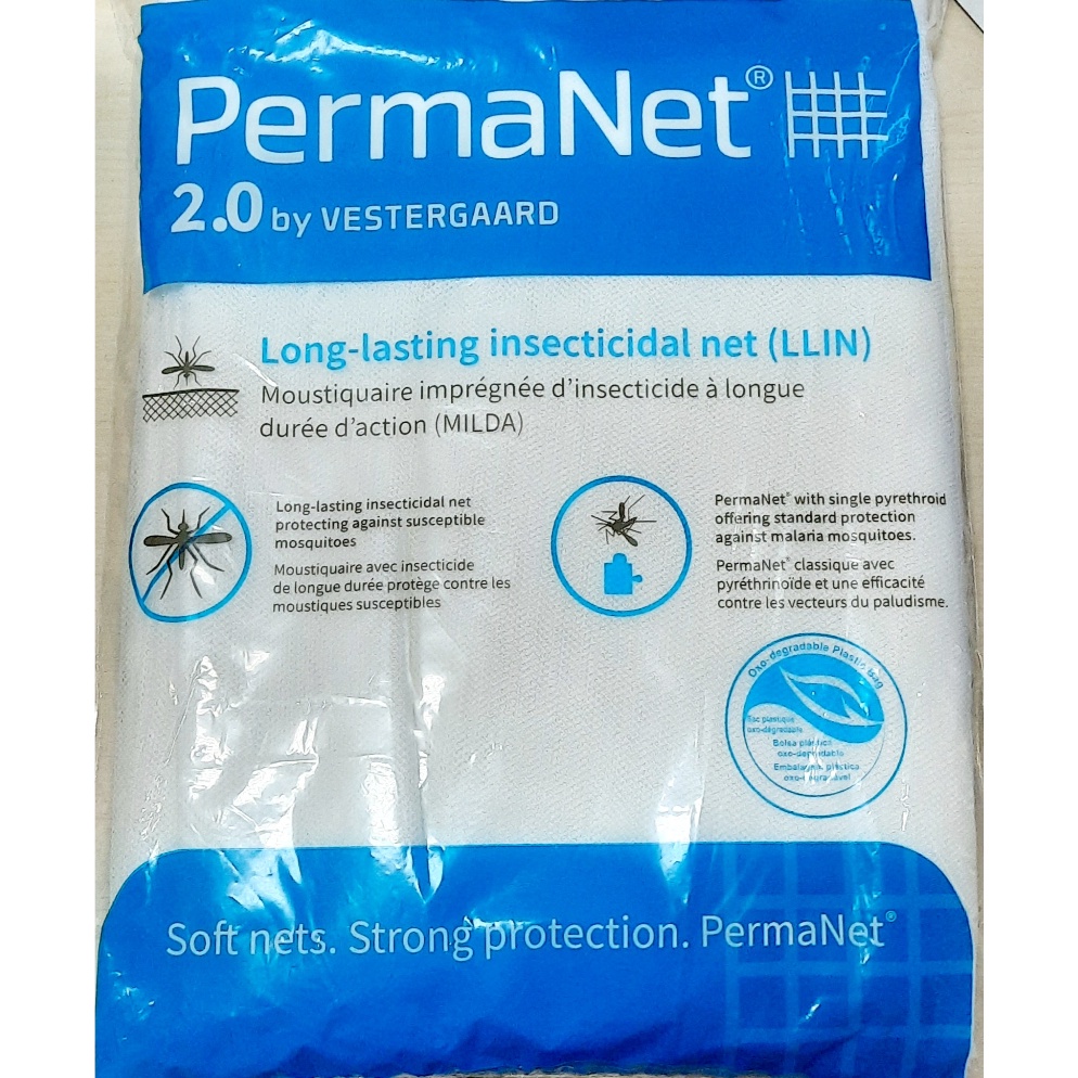 Ready stock.. kelambu tidur malaria anti nyamuk PermaNet 2.0 ukuran 190x180x180 DGN