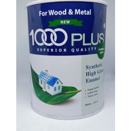 

(N02✔) Cat Kayu dan Besi 1000 plus / cat murah/ cat minyak/ cat Besi.!