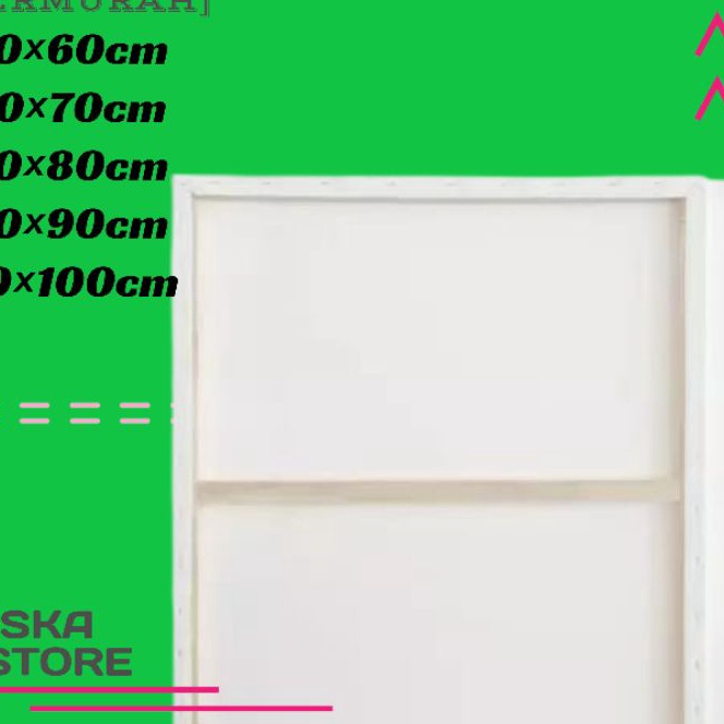 

(T99-➸] KANVAS LUKIS / MEDIA LUKIS UKURAN 60×60/60×70/60×80/60×90/60×100♪!