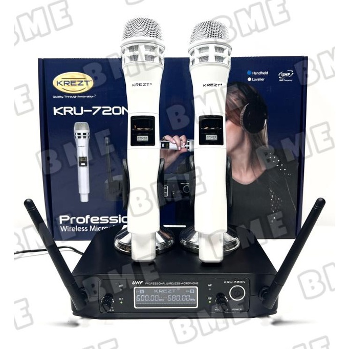Mic Wireless Krezt KRU 720N Original Krezt KRU720N 720 N