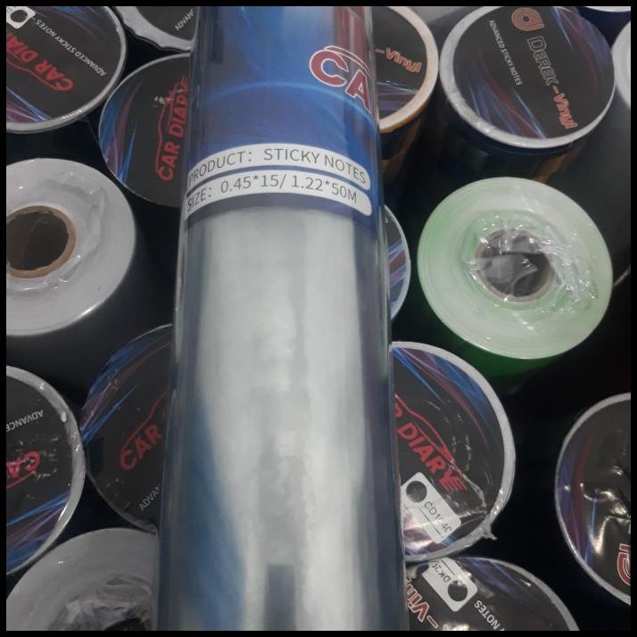 

HOT DEAL STIKER BENING TRANSPARAN 1 ROLL ISI 15 METER !