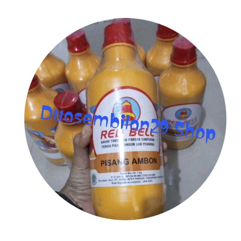 

Redbell/ Red Bell Pasta Pisang Ambon 1Kg
