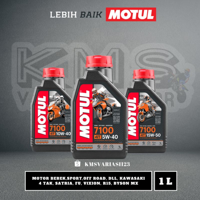 oli motul 7100 4t  12*1liter motul oli motul 10w40 5w40 10w50 klx dracker