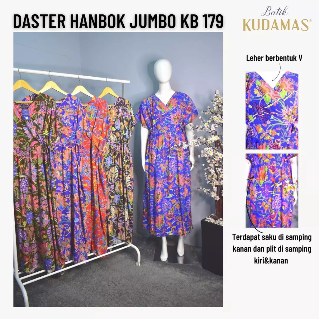 DASTER KUDA MAS HANBOK JUMBO KB 179 Panjang Wanita
