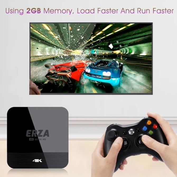 TER-UPDATE ANDROID TV BOX H96 MINI OS 9 BLUETOOTH 2 / 16 GB ERZA #ORIGINAL