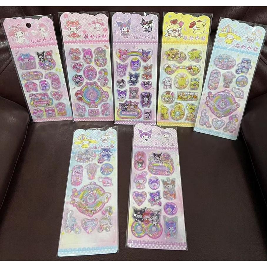 

stiker momo nono & cici sticker 3d timbul air sanriolucu