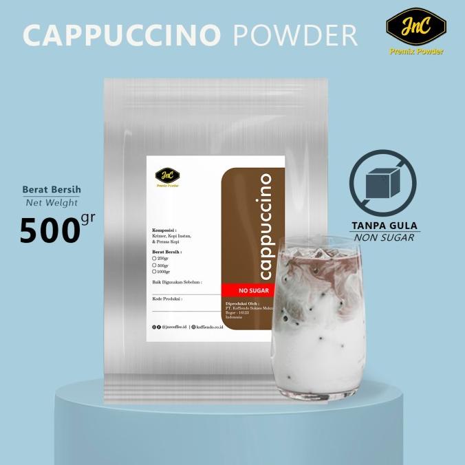 

JnC Cappuccino Powder 500gr Tanpa Gula