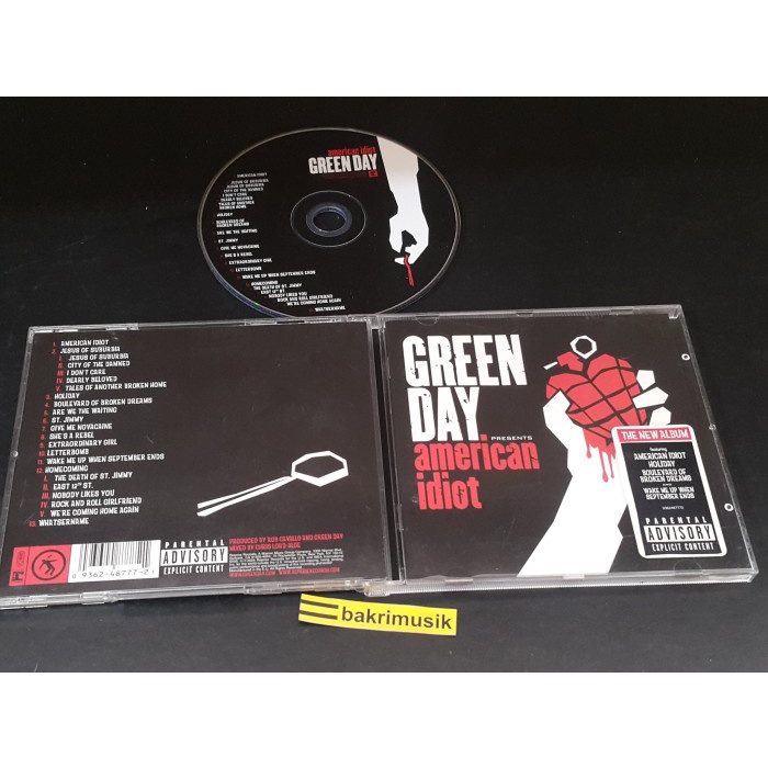 CD - Green Day - American Idiot - Import Europe - Q44