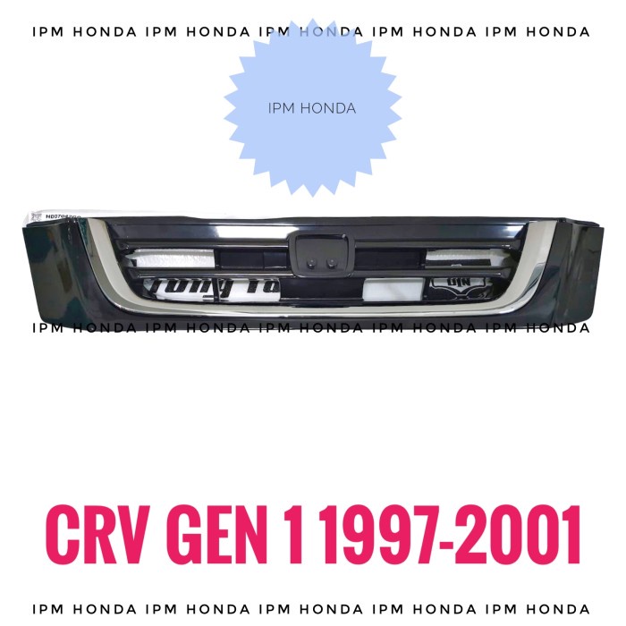 Moulding Base List Grill Grille Depan Honda CRV GEN 1 RD1 2000 2001 best seller