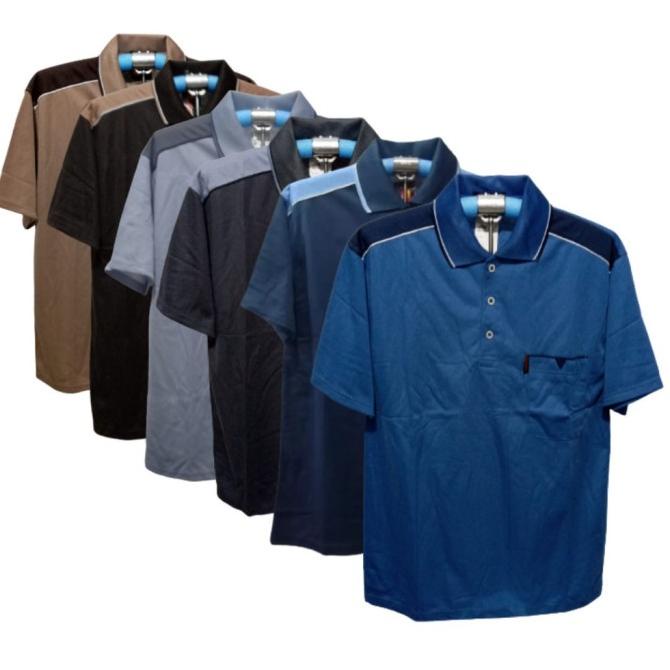 Kaos Kerah Pria Dewasa/Kaos Kerah Orang Tua/Kaos Bapak Bapak