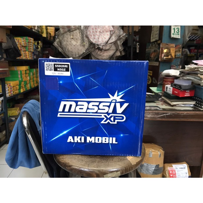 Accu / Aki Mobil Basah Massiv XP N50Z 12v 60Ah star