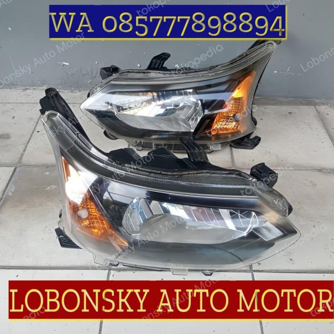 Headlamp lampu depan avanza xenia 2014 2015 2016 SMOKE custom