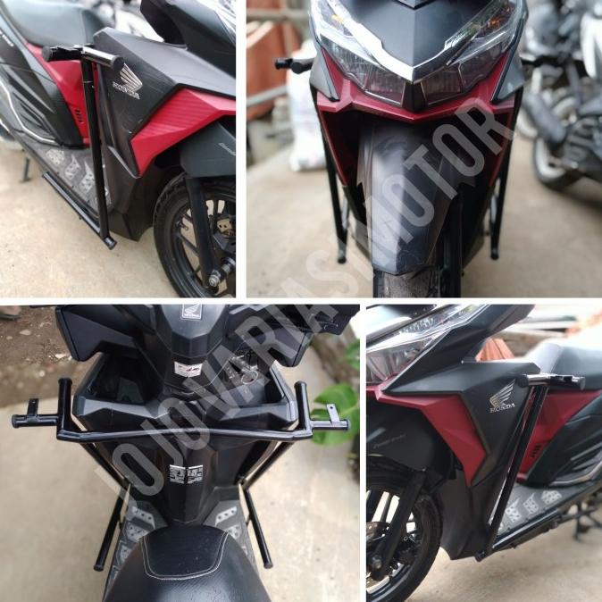 FREE ONGKIR Tubular Crashbar Honda Vario 125 / 150 Tahun 2015 2017