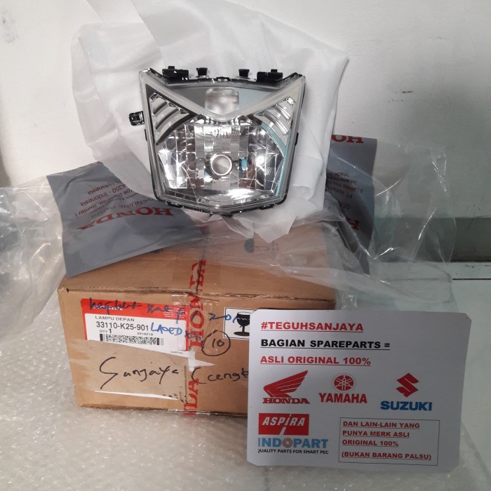 BARU REFLEKTOR / LAMPU DEPAN BEAT FI / INJEKSI 2014 ASLI ORIGINAL HONDA