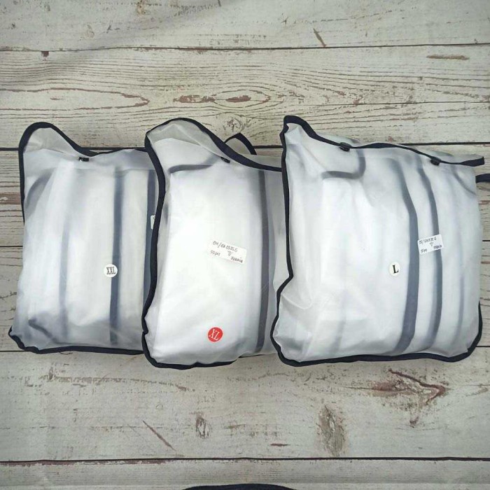 SALE jas hujan Jas Hujan Transparan Mantel Transparant Style Korea Pria Wanita - Transparan,