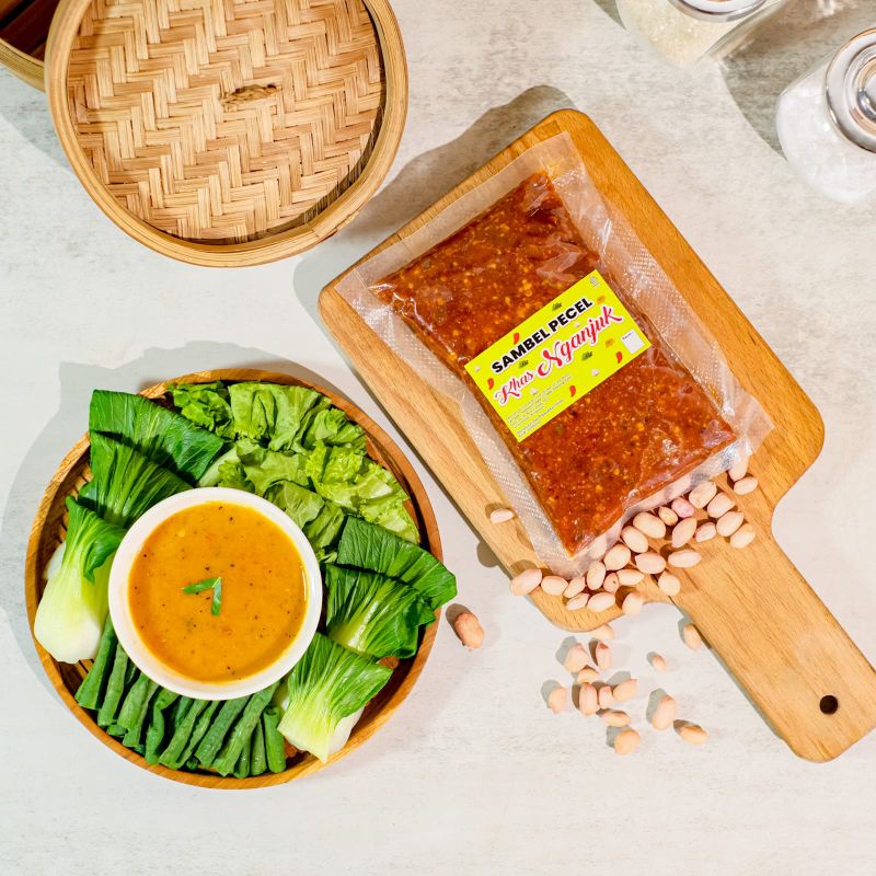 

SAMBEL PECEL khas NGANJUK, 250 gr BUMBU PECEL , SAMBAL PECEL