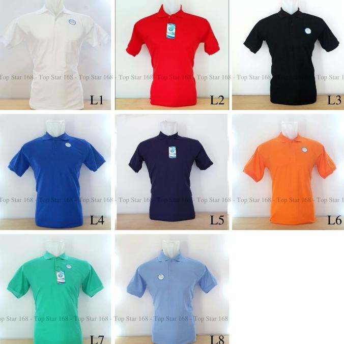 Baju Kaos Kerah Polo Shirt Pria Dan Wanita / Kaos Polo / Baju Polo