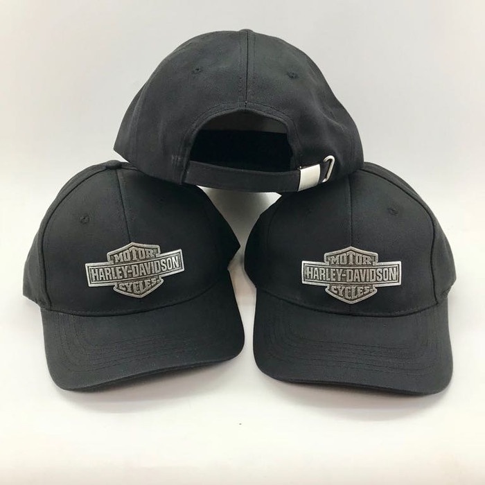 Topi Topi Harley Davidson Emblem Besi(A7Y8) IMPORT PREMIUM ORIGINAL Topi Cowok Baseball Topi Pria BI