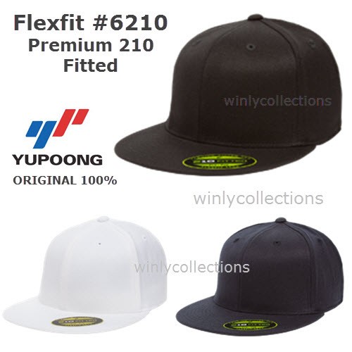 TOPI FLEXFIT 6210 PREMIUM FITTED BUILT UP YUPOONG ORIGINAL