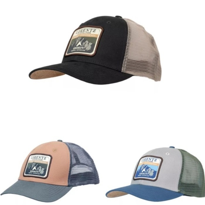 TOPI JARING TRUCKER OUTDOOR ORIGINAL PRODUCT EIGER LORENTZ CAP