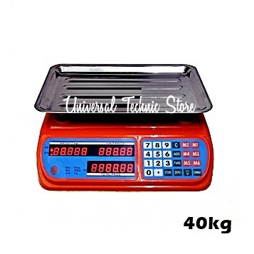 [New Ori] Timbangan Besar Digital Platform Basic 40Kg Bisa Gojek