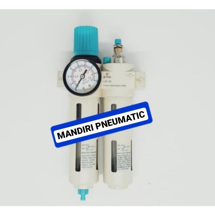 [New] Lfc-08 Stnc Filter Regulator Lubricator 16Bar Drat 1/4 Berkualitas